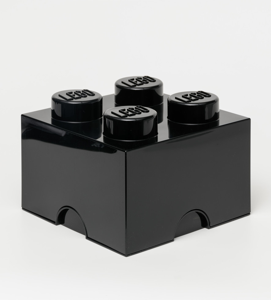 LEGO Storage Brick 4 Black