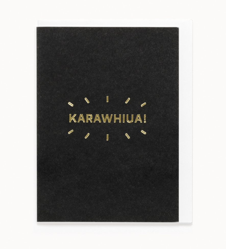 Karawhiua! – Card