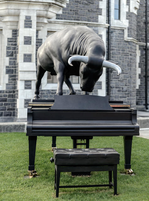 At the Christchurch Arts Centre, September 2013