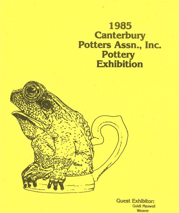 Canterbury Potters Association exhibition 1985