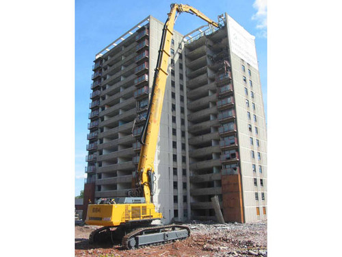 Nikau demolition machine at work in the UK