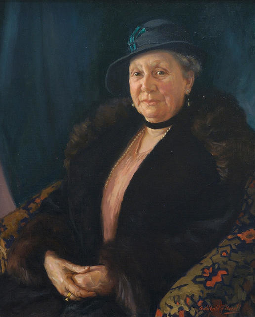 Portrait of Mrs J. D. Familton
