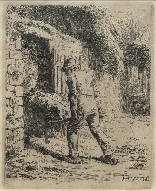 Le paysan rentrant du fumier [Peasant Returning from the Manure Heap]