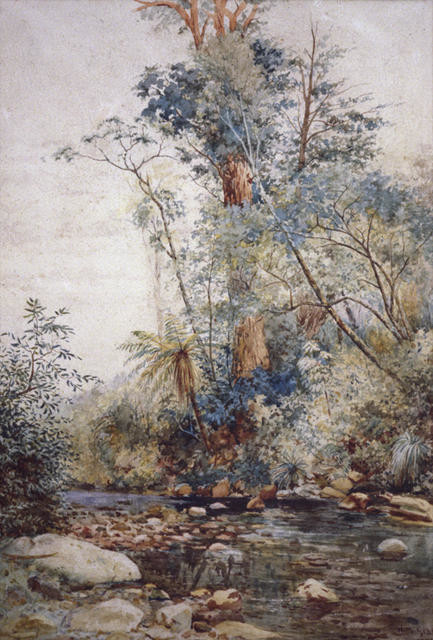 Edge Of The Bush, Pigeon Bay 1886