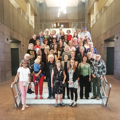 We greatly appreciate the volunteer work our team of 49 guides do at the Gallery. They're an amazing team of individuals who love art, learning and conversation. And we love what they do.
