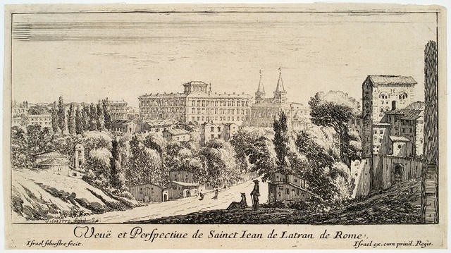 Veue et Perspective de Sainct Jean de Latran de Rome