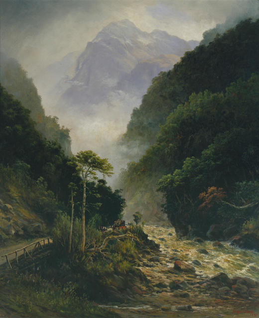 Clearing up, Otira Gorge