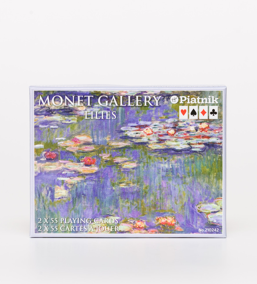 Playing Cards: Monet Gallery Lilies