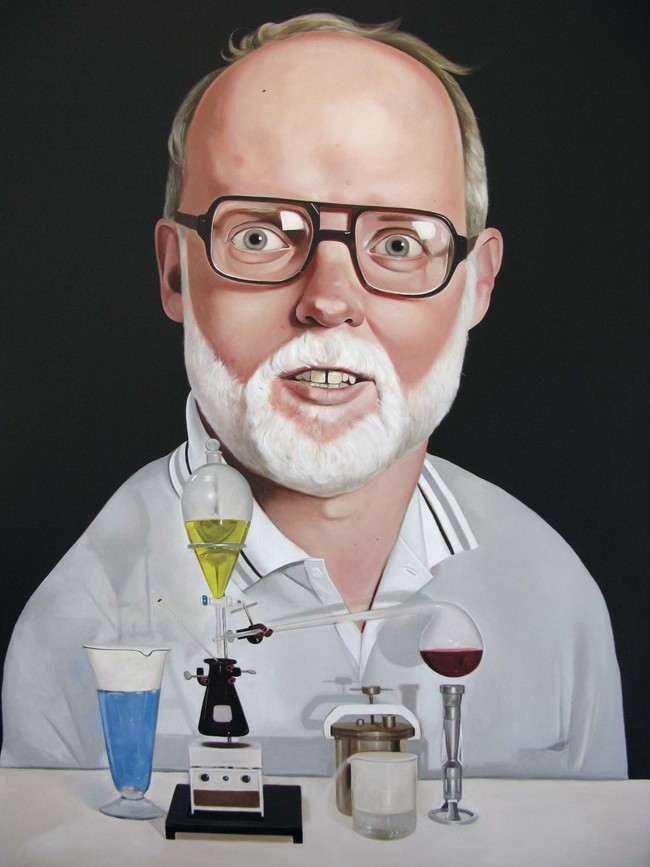 Peter Stichbury Mr Phil McEwan 2010. Acrylic on linen. Collection of Joanna and Pawel Grochowicz. Courtesy of Tracy Williams, New York; Michael Lett, Auckland; Gallery Baton, Seoul