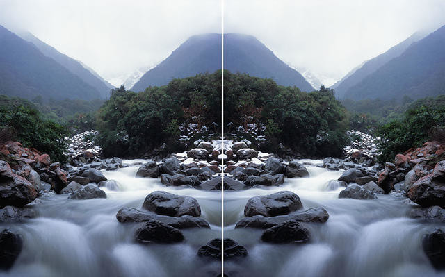 Wintering, after a Van der Velden study, Otira Gorge