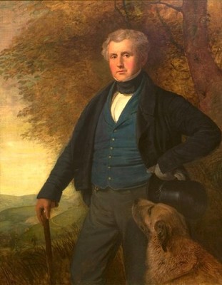 Joseph Severn Portrait of John Crossley of Scaitcliffe M.A. Todmorden. Collection of Christchurch Art Gallery Te Puna o Waiwhetū, presented by Mrs Turnbull 1981