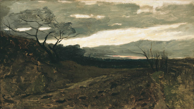 Canterbury landscape with a nor’west sky