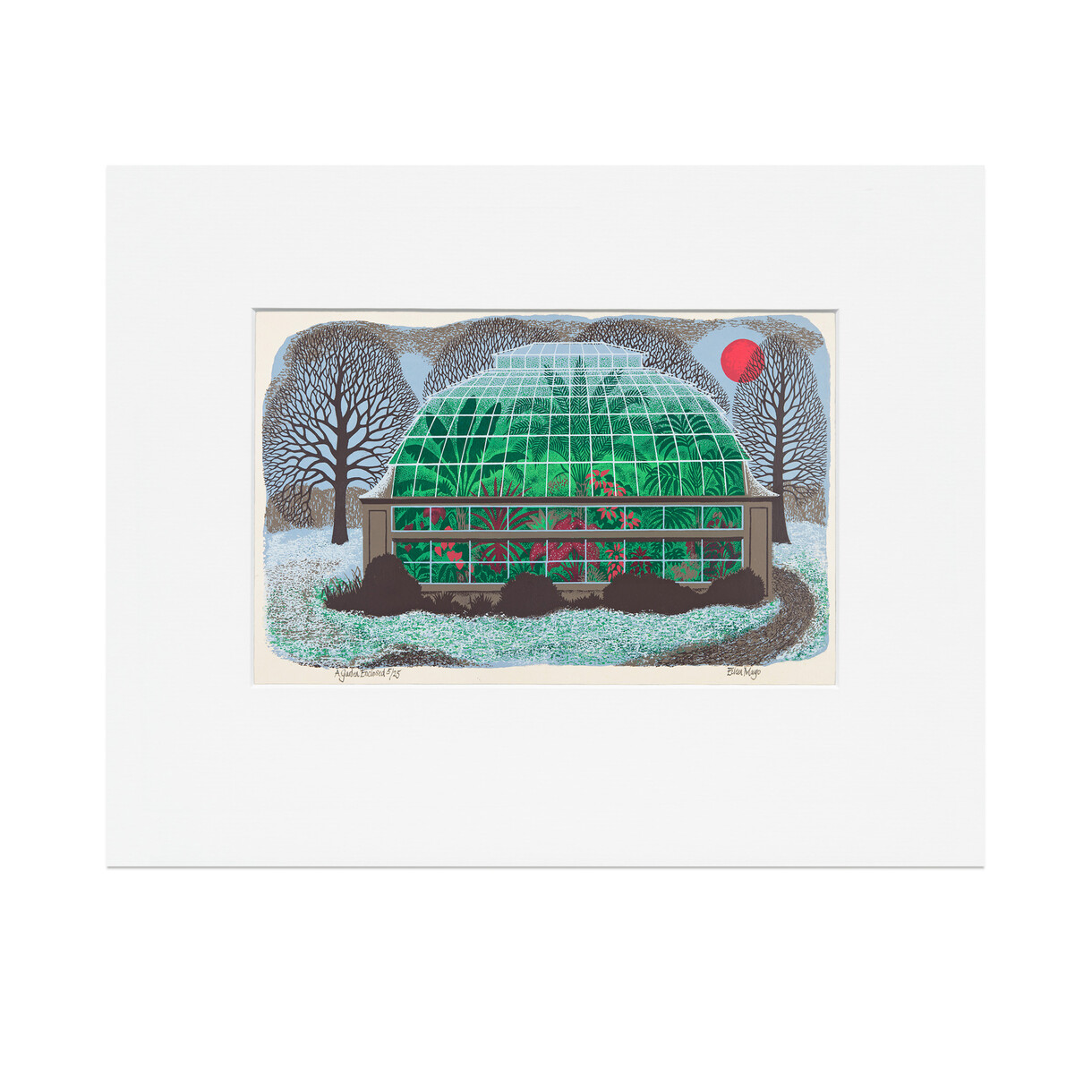 Eileen Mayo A Garden Enclosed Reproduction Print
