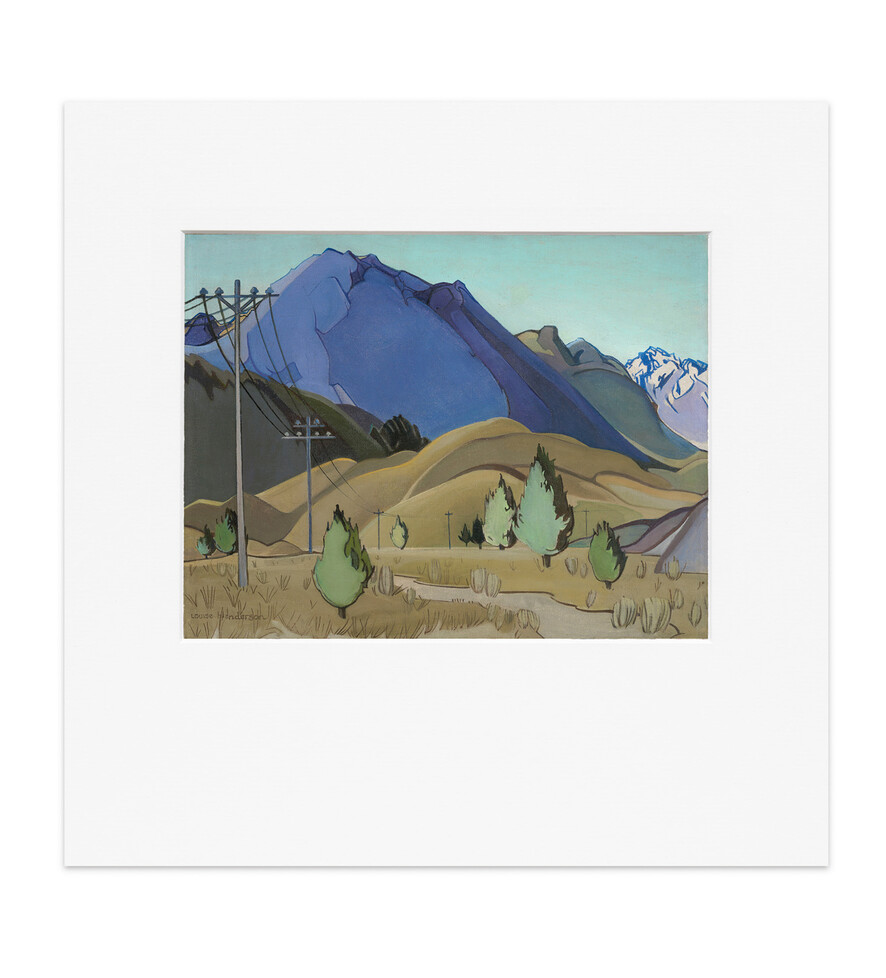 Plain and Hills - Print