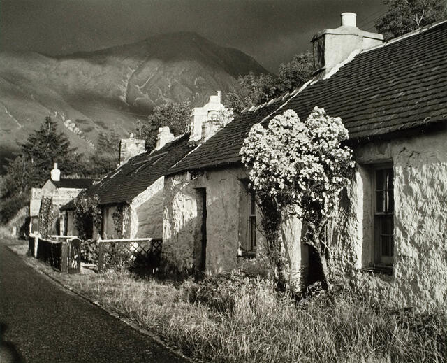 Cottages in Glencoe Village, Argyll