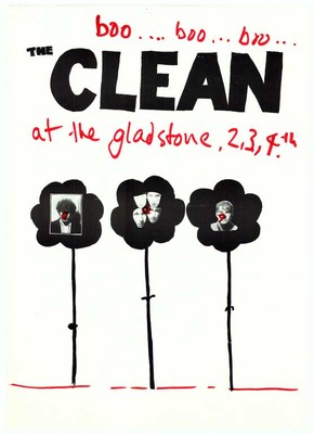 The Clean at the Gladstone 1981. Collection Christchurch City Libraries