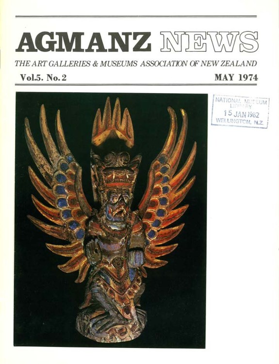 AGMANZ Volume 5 Number 2 May 1974