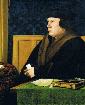 Hans Holbein (1497/1498 - 1543) Thomas Cromwell 1532-1533. Oil on oak panel (cradled). Henry Clay Frick Bequest