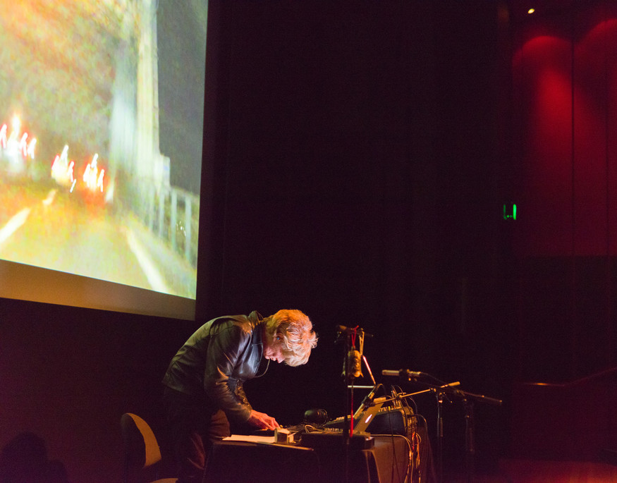 J.G. Thirlwell performs at the Gallery on the opening night of his first ever New Zealand tour.