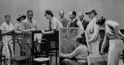 'The Group' 1936. Photograph: Olivia Spencer Bower. Olivia Spencer Bower Archive, Christchurch Art Gallery Te Puna o Waiwhetū.