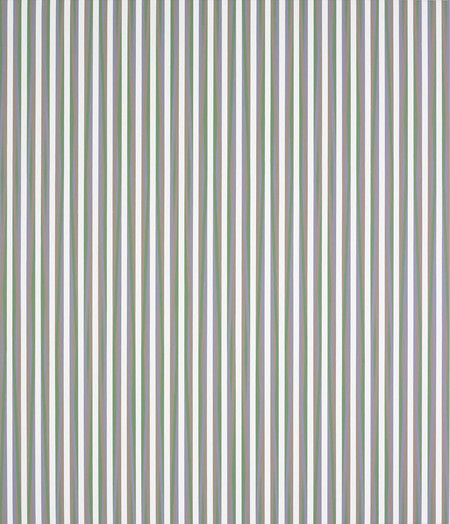 Bridget Riley Vapour 2 2009. Acrylic on linen. Private collection. © Bridget Riley 2017. All rights reserved
