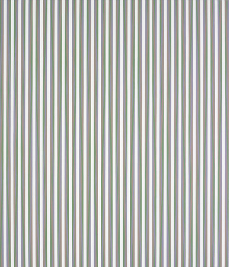 Bridget Riley Vapour 2 2009. Acrylic on linen. Private collection. © Bridget Riley 2017. All rights reserved