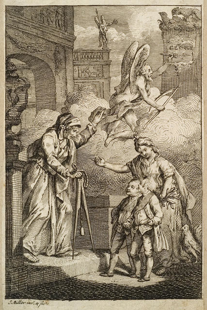 Frontispiece to 'Fables Amusantes'