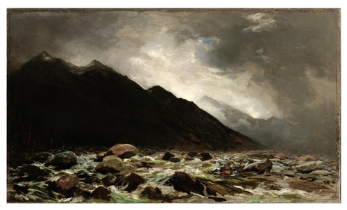 Petrus van der Velden Mount Rolleston and the Otira River 1893. Oil on canvas. Collection of Christchurch Art Gallery Te Puna o Waiwhetū, purchased 1965