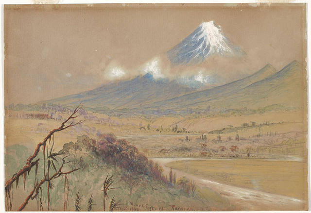 Mount Egmont, Taranaki, 1862