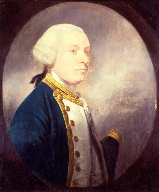 Vice Admiral Robert Duff died 1787