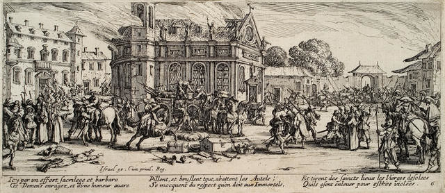 Dévastation d’un monastère