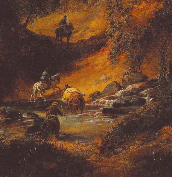 Nicholas Chevalier - an artist's journey through Canterbury in 1866