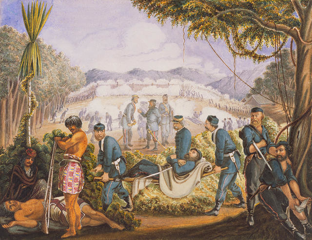 Storming of Otapawa Pa [also known as An Incident in the NZ Wars]