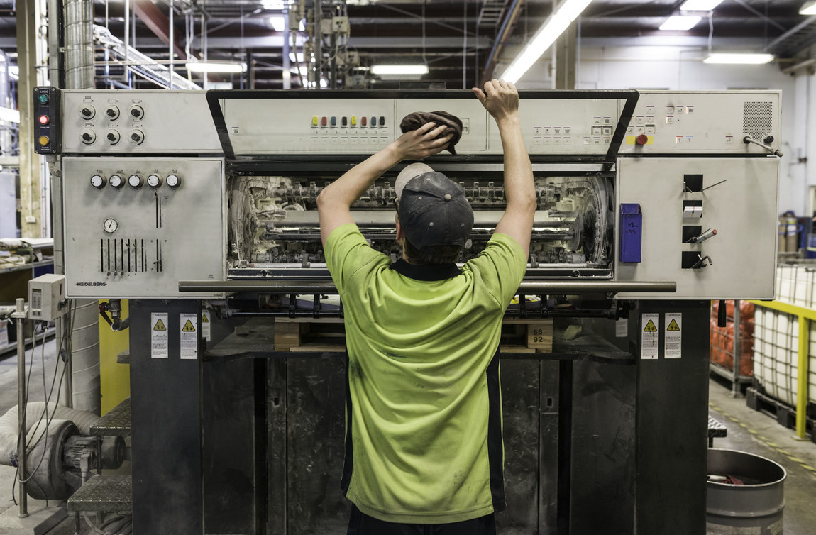 The Printing Arts section