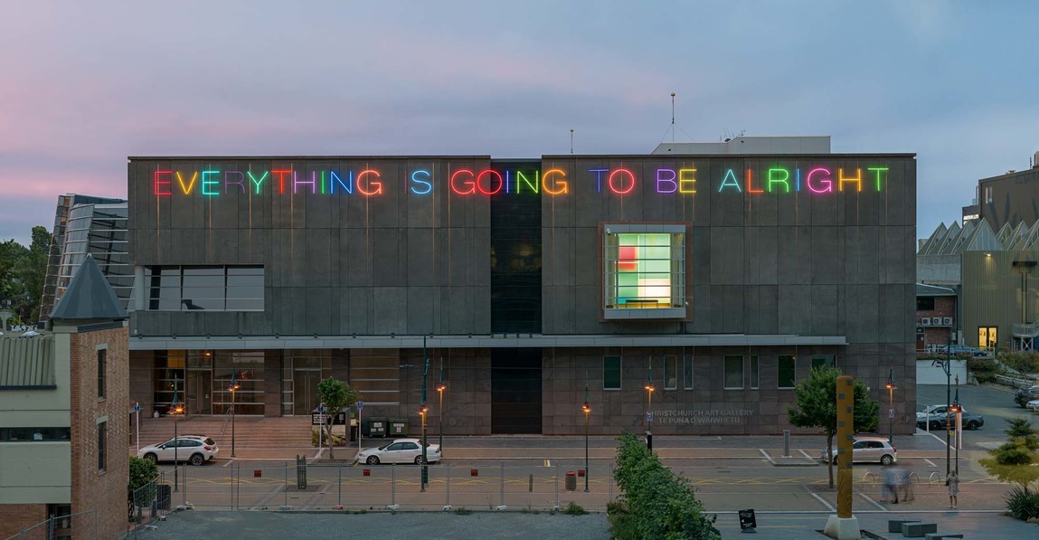 Martin Creed Work No. 2314 2015. Neon. Commissioned by the Christchurch Art Gallery Foundation, gift of Neil Graham (Grumps) 2015