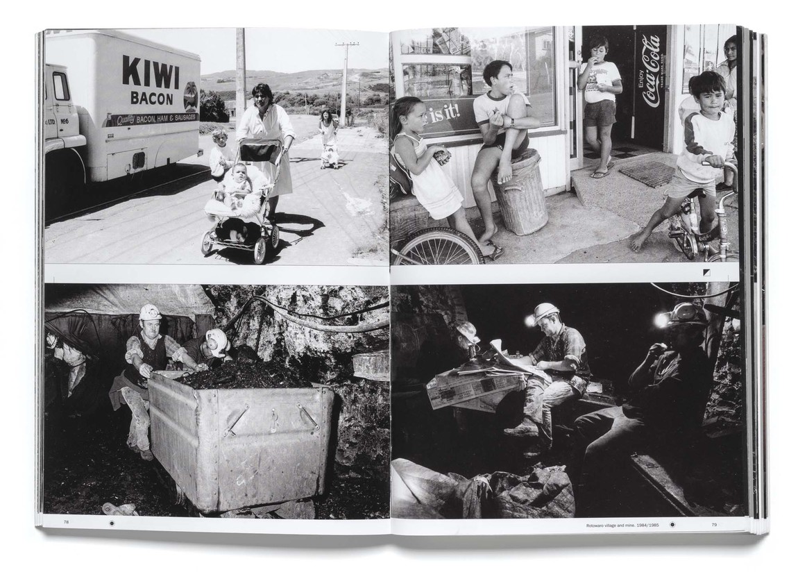 Pages from David Cook, Lake of Coal: The Disappearance of a MiningTownship, Craig Potton Publishing, 2006