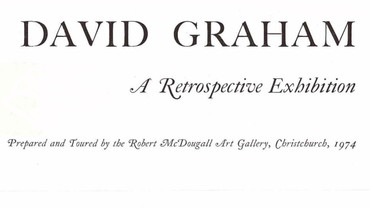 David Graham: A Retrospective Exhibition