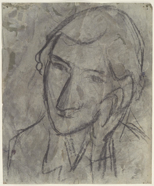 Portrait sketch of Mary Ursula Bethell