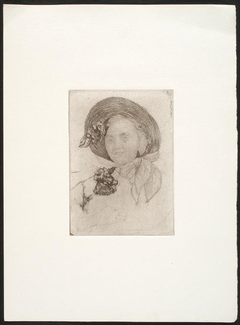 Untitled (Woman with a bonnet)