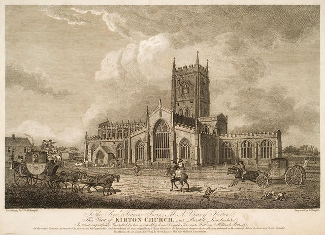 View of Kirton Church, Near Boston, Lincolnshire