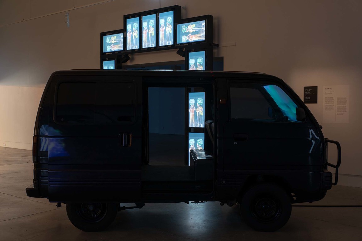 Māori Moving Image: An Open Archive. Installation view, the Dowse Art Museum, 2019. Photo: John Lake