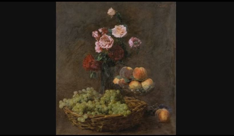 Henri Fantin-Latour - Panier de Raisins