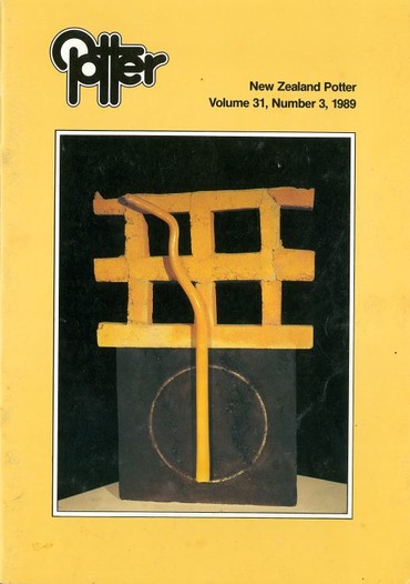 New Zealand Potter volume 31 number 3, 1989