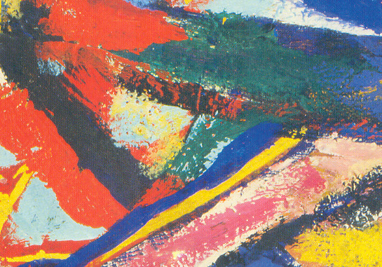 Front cover of the Philip Clairmont exhibition catalogue (detail)