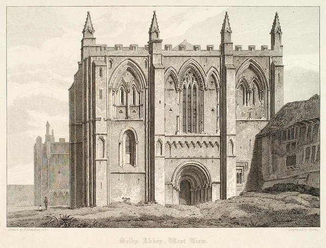 Selby Abbey, West View