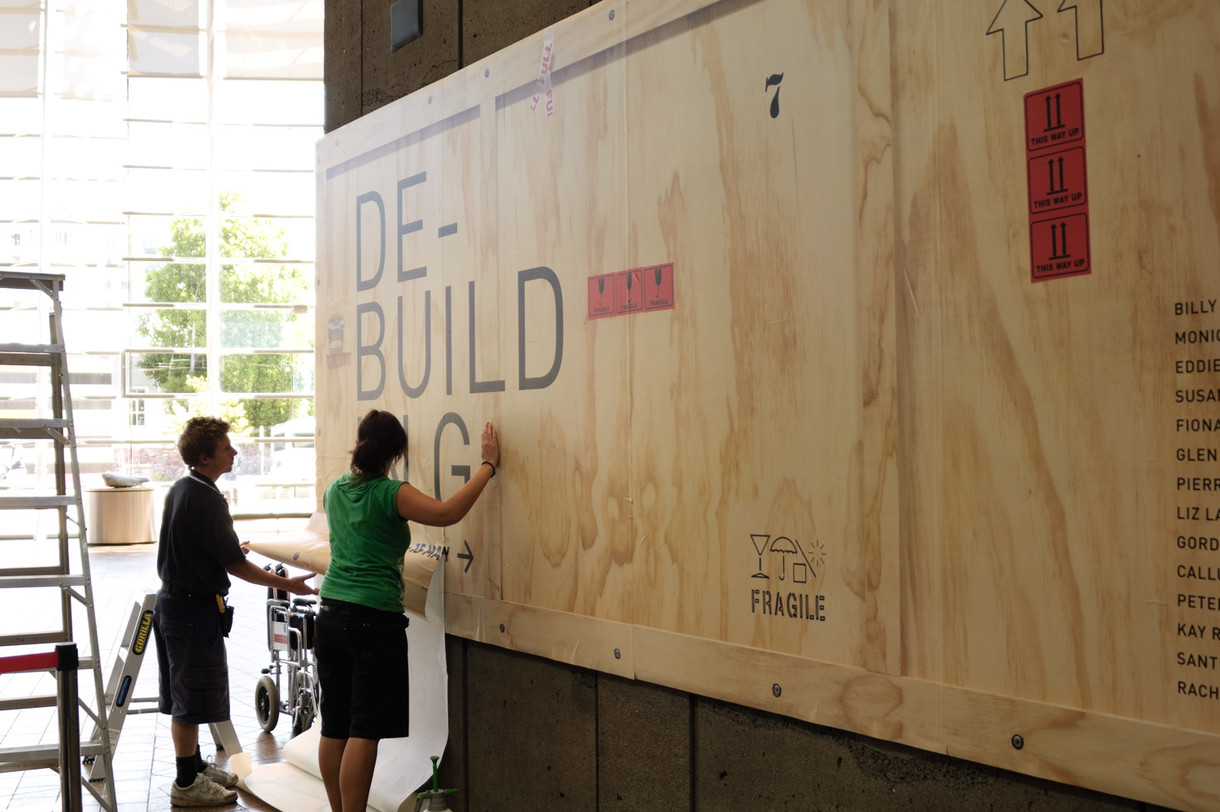 The De-Build begins