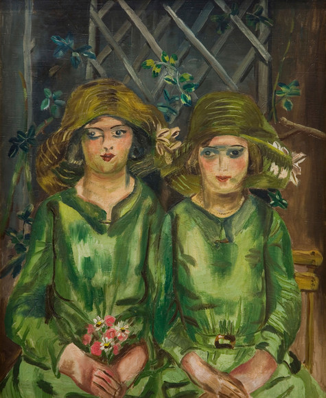 Frances Hodgkins, Bridesmaids (1930). Oil on canvas. Collection of Auckland Art Gallery Toi o Tāmaki, gift of Lucy Carrington Wertheim, 1948.
