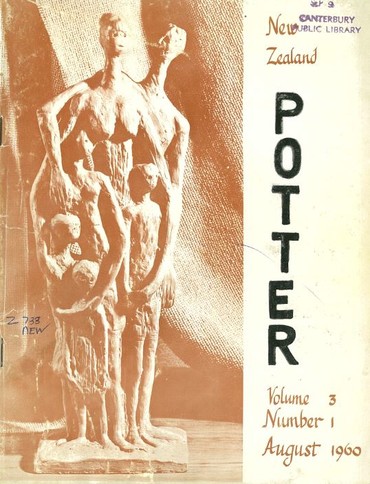 New Zealand Potter volume 3 number 1, August 1960
