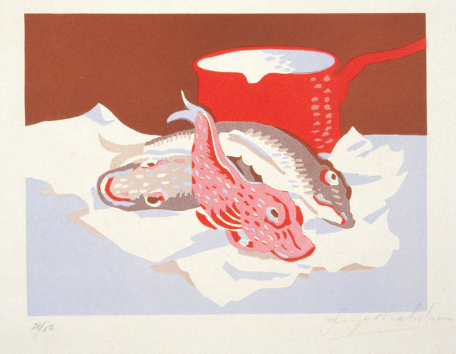 Fish And Red Pot