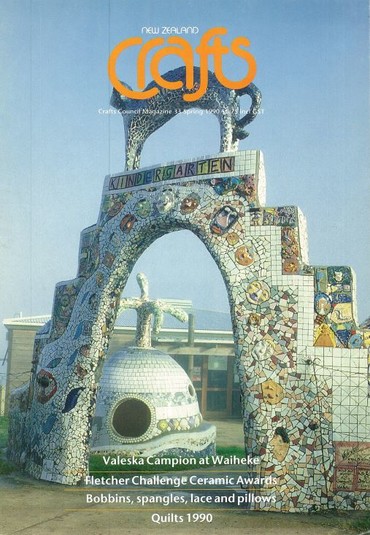 New Zealand Crafts issue 33, Spring 1990